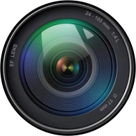 Wondrous photography logo lense